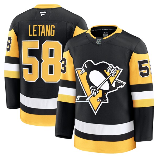 Kris Letang Pittsburgh Penguins  Home Premium Jersey - Black