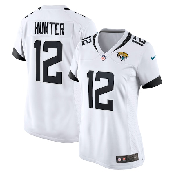 Travis Hunter Jacksonville Jaguars Nike Women's Game Jersey -  White/Teal/Black