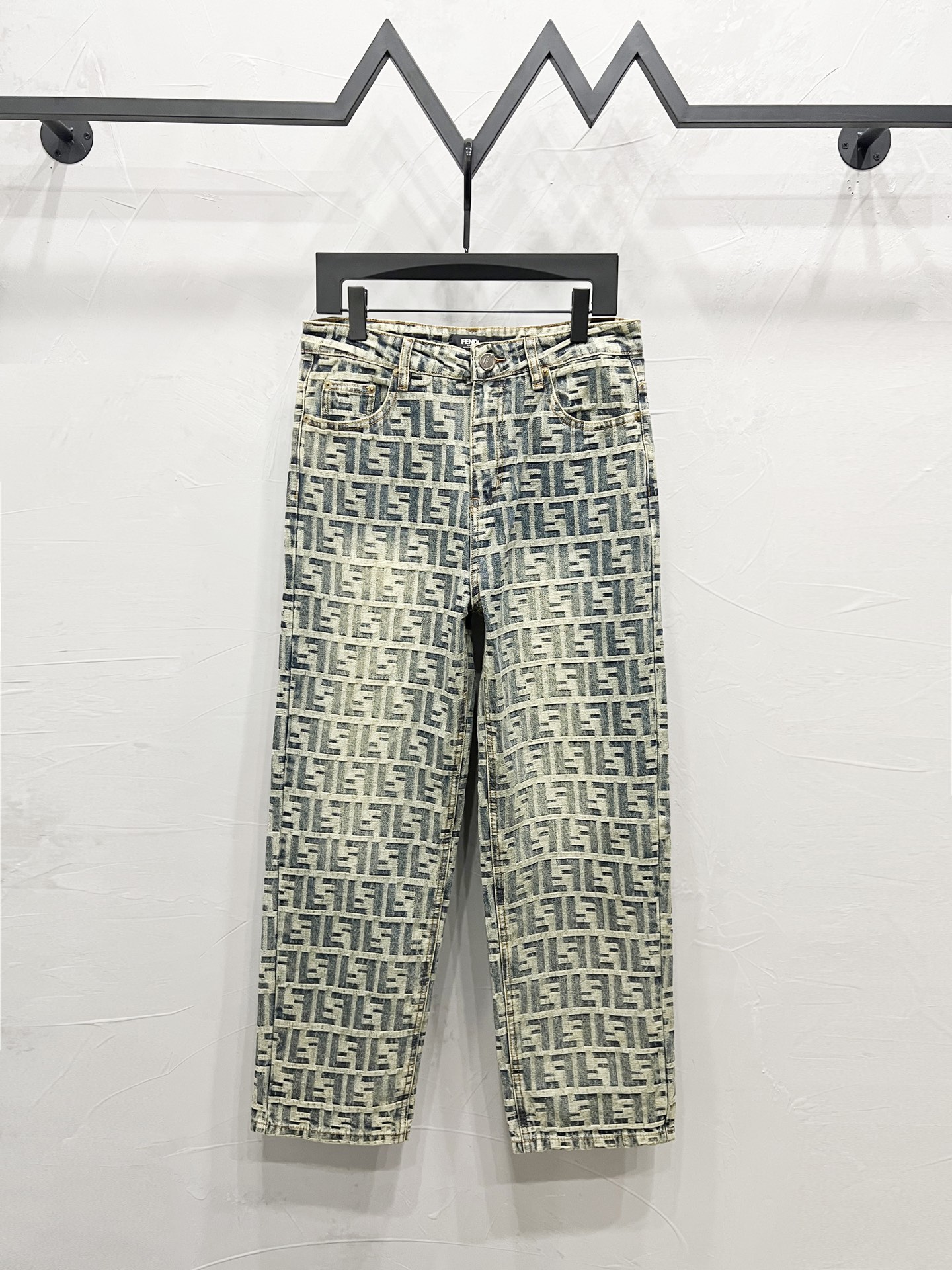 Luxury Vintage Washed Distressed Jeans