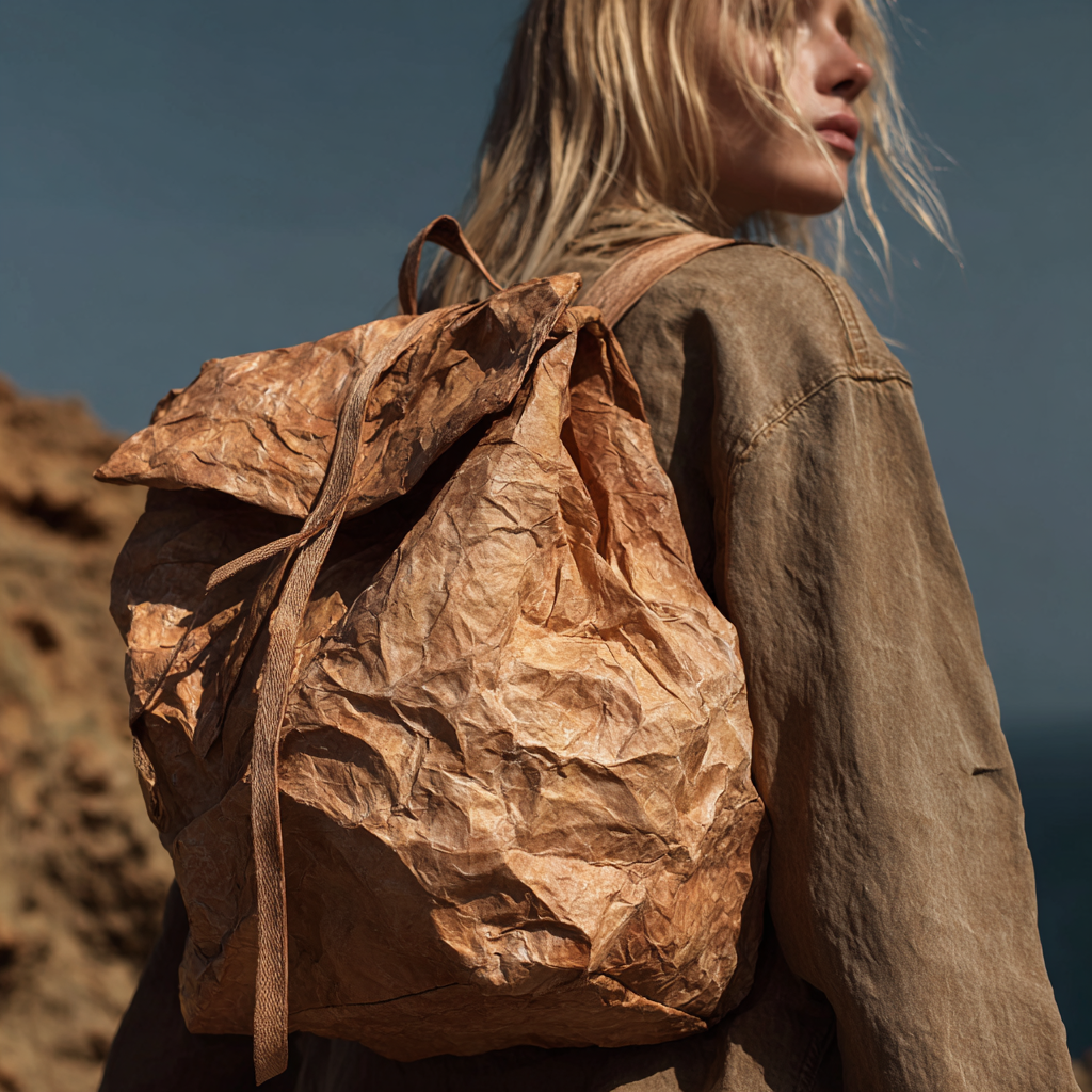 Soft Wrinkled Backpacks