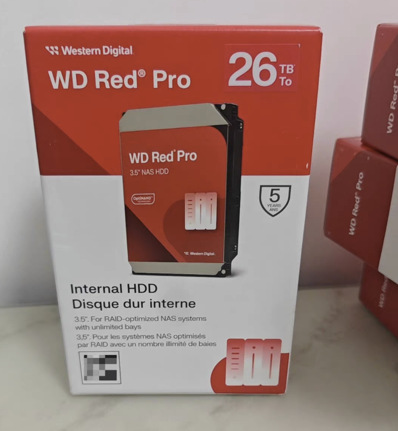 WD RED Pro Hard Drive HDD 26TB 3.5