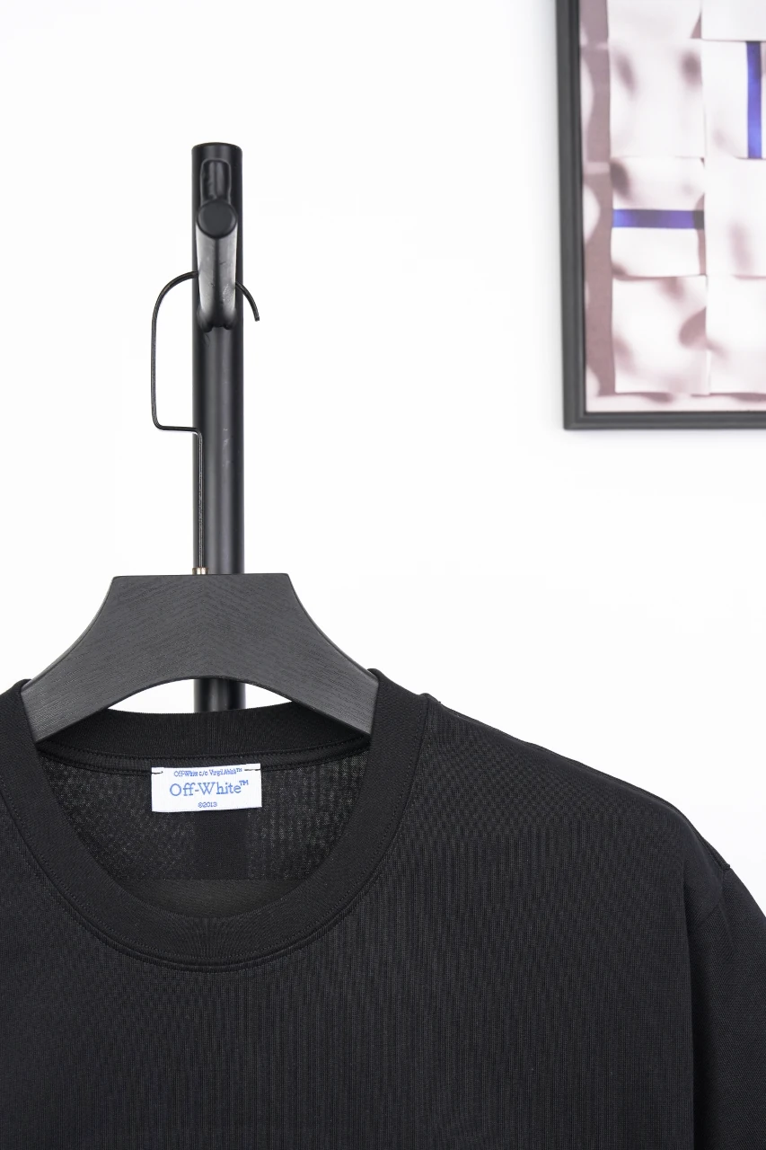 Off-White Black Pink Cherry Blossom Arrow T-Shirt product photo from LabelPicks