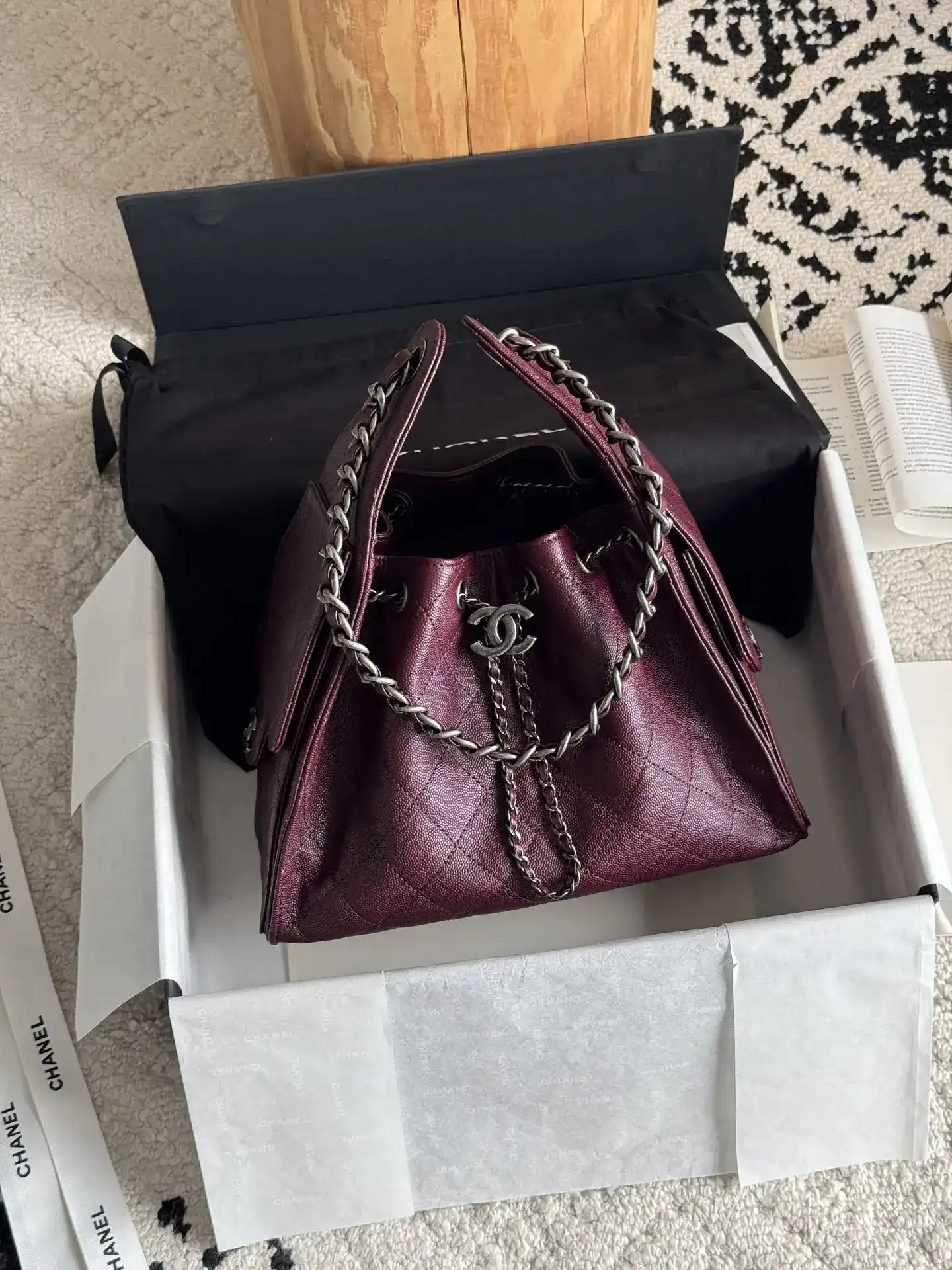 Chanel Quilted Leather Hobo Bag product photo from LabelPicks