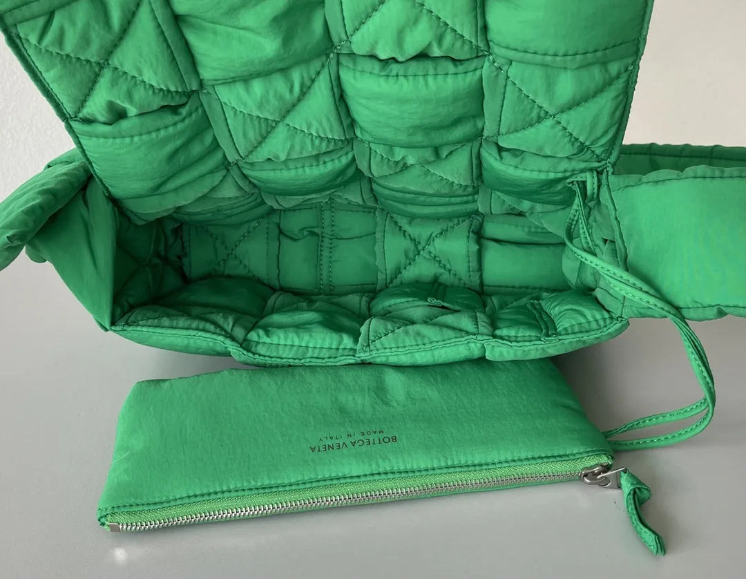 Bottega Veneta Green Cassette Nylon Crossbody Bag product photo from LabelPicks