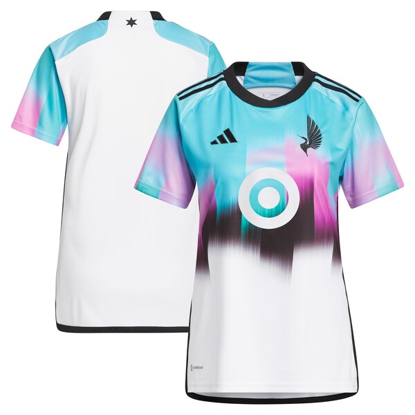 Minnesota United FC adidas Women's 2024 The Northern Lights Kit Replica Jersey - White