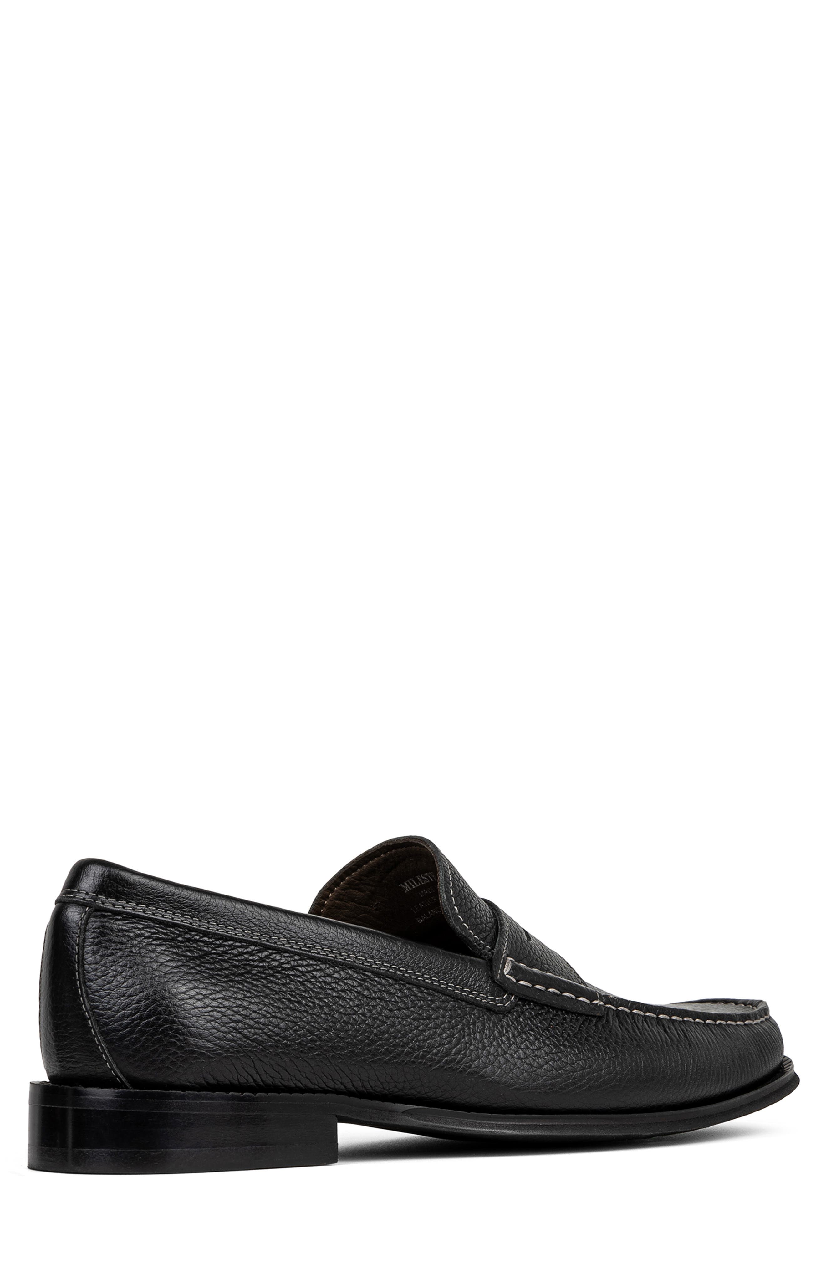 Donald Pliner Leather Penny Loafer