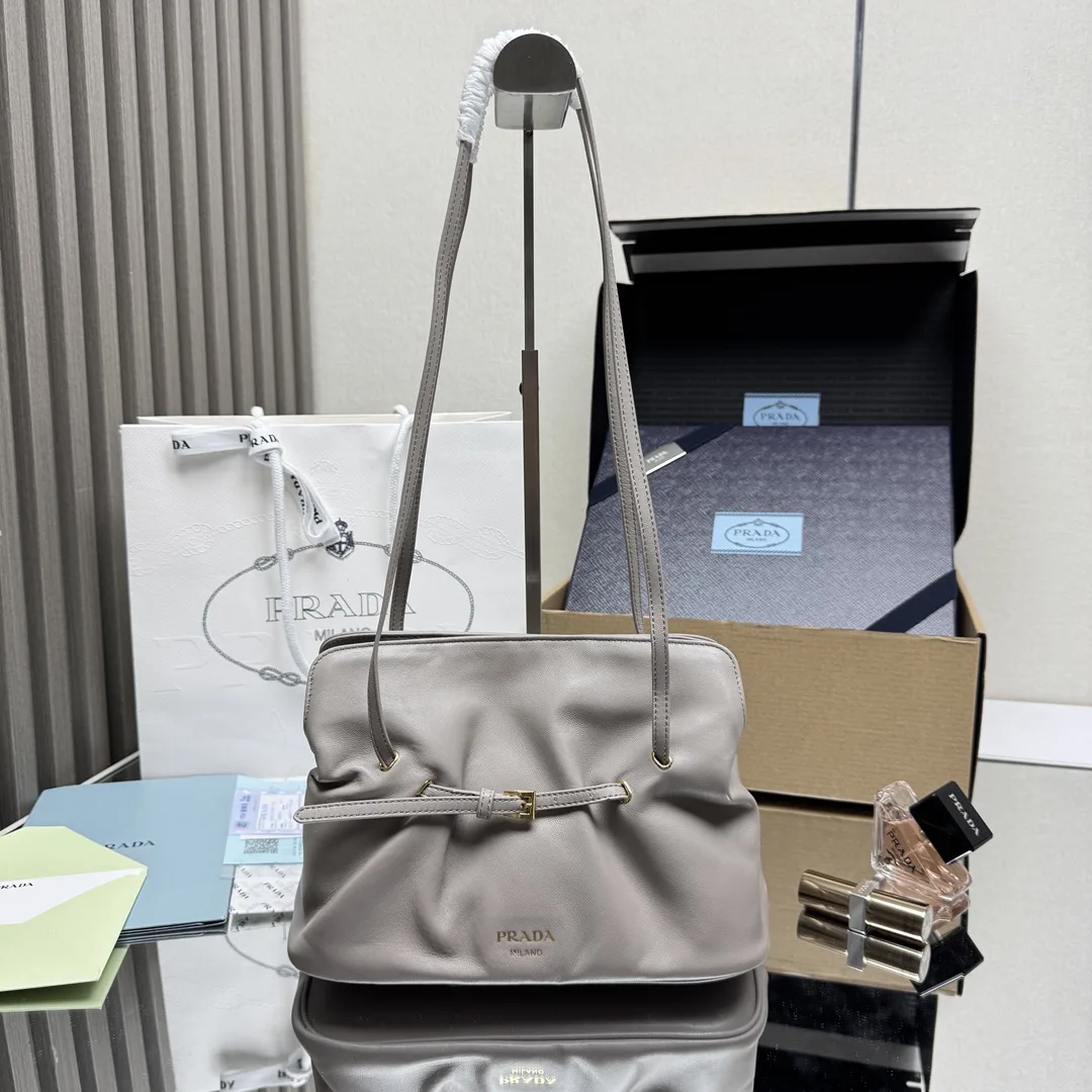 Prada Lambskin Shoulder Bag product photo from LabelPicks