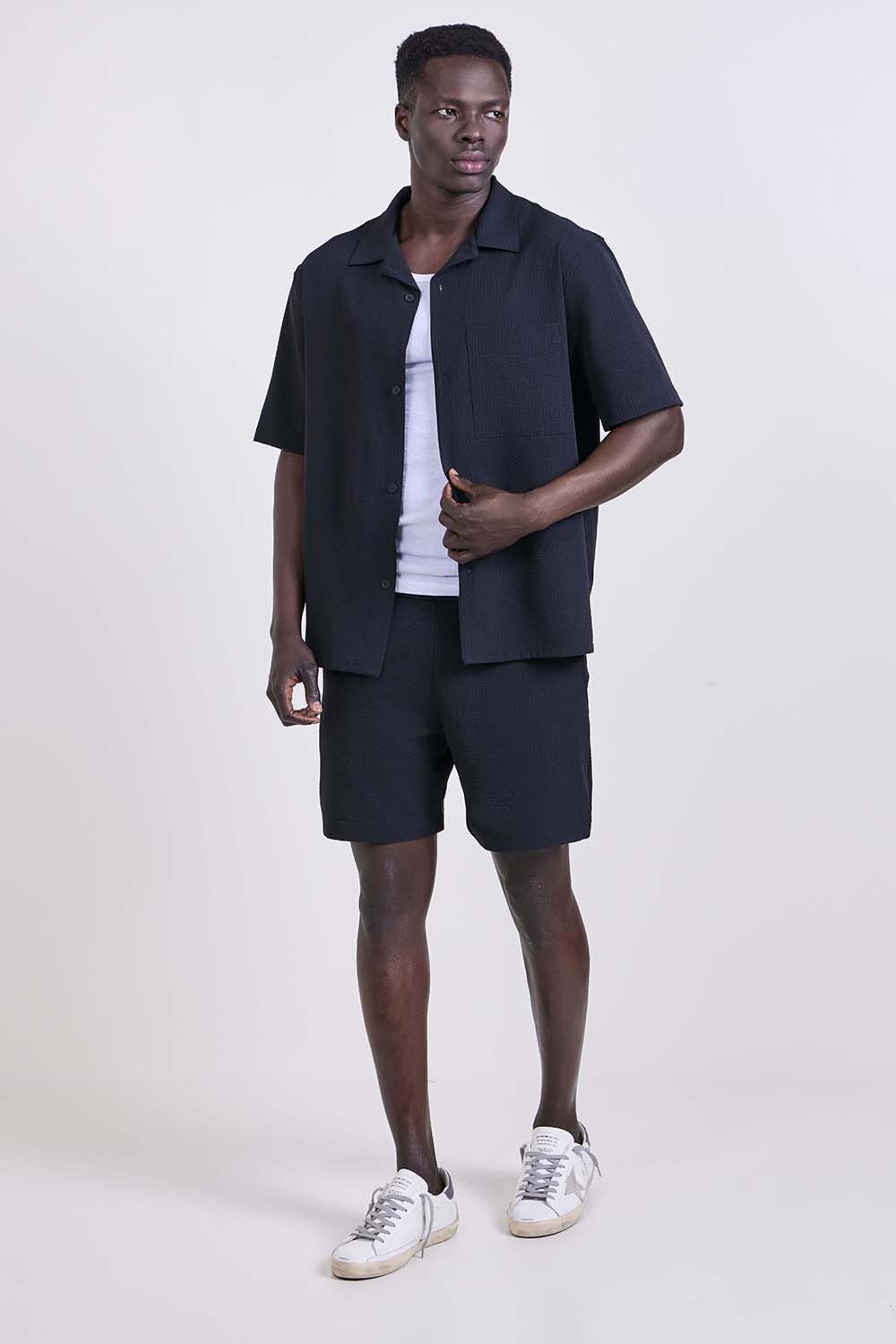 LULULEMON Airing Easy Camp-Collar Shirt Textured