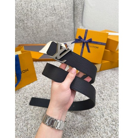 Cinto Masculino Preto com Fivela Metálica Premium