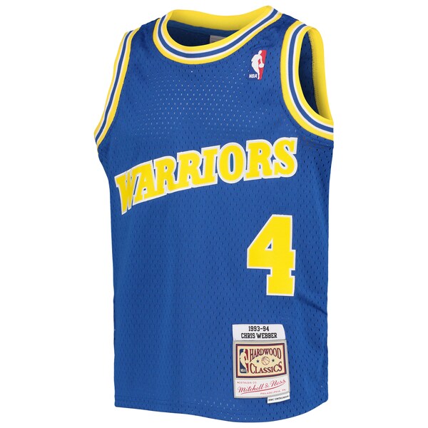Chris Webber Golden State Warriors Youth 1993/94 Hardwood Classics Swingman Jersey - Royal