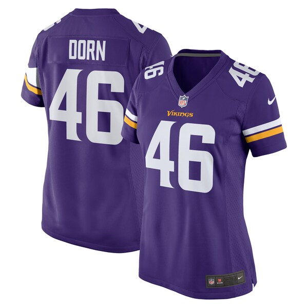 Myles Dorn Minnesota Vikings Nike Women's Game Jersey - Purple