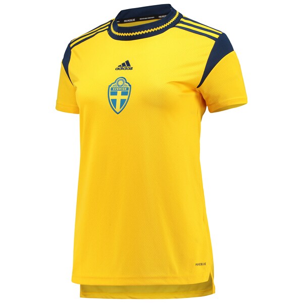 Sweden Women's National Team adidas Women's 2022 Replica Jersey - Yellow