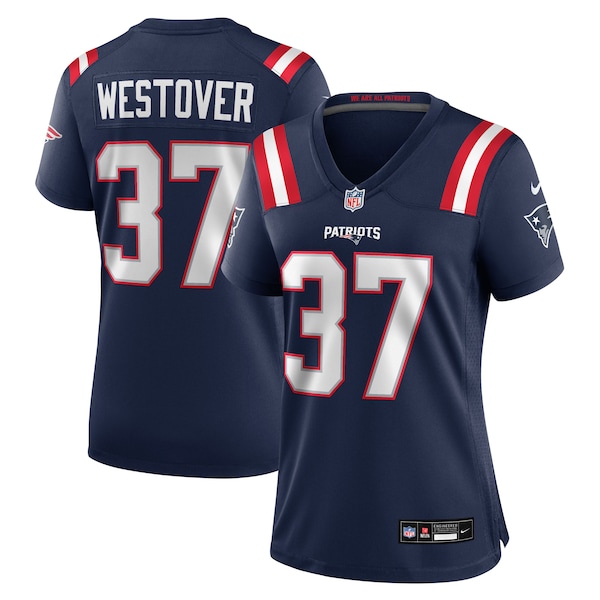 Jack Westover New England Patriots Nike Women's Team Game Jersey -  Navy