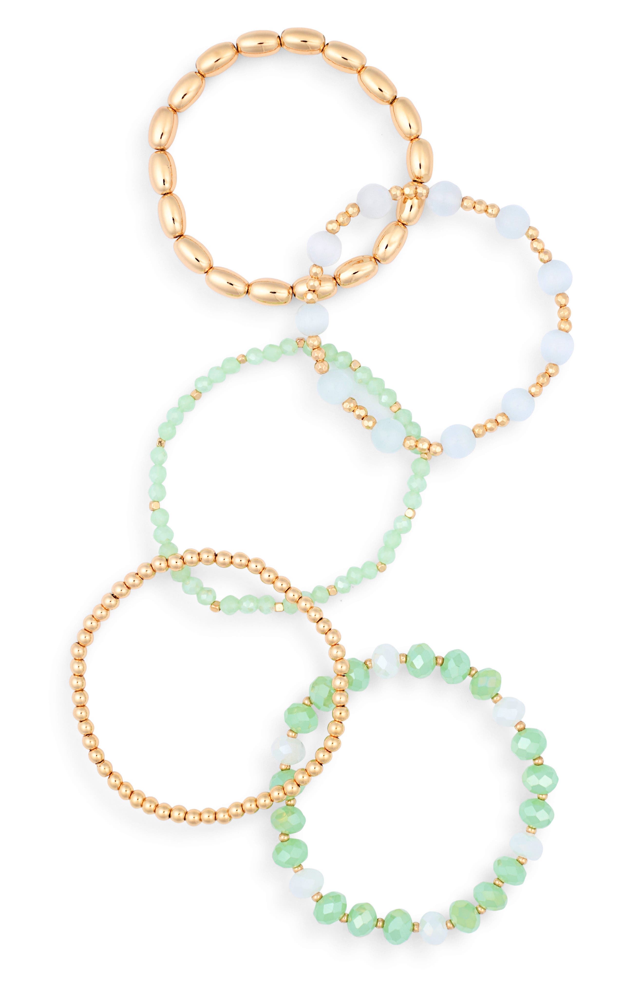 NORDSTROM RACK Assorted 5-Pack Stretch Bracelets