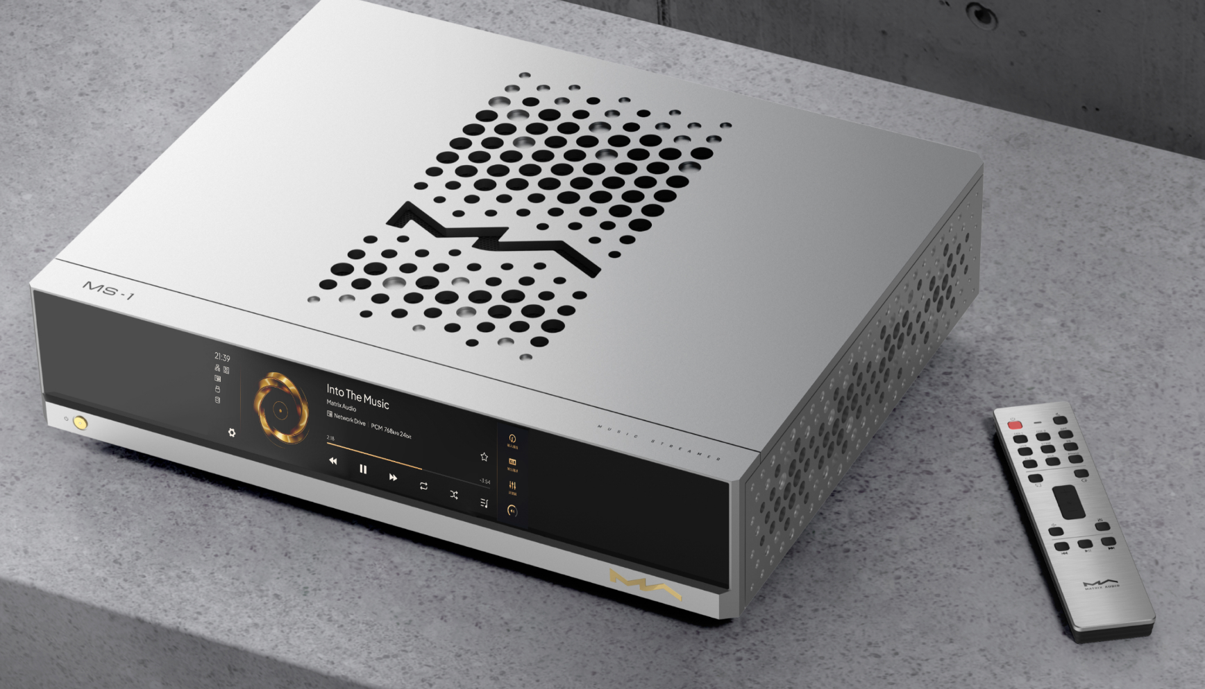 Matrix Audio MS-1 Streamer AK4499x2 DAC DAP High Fidelity Music Player Brand New - GreshamTech