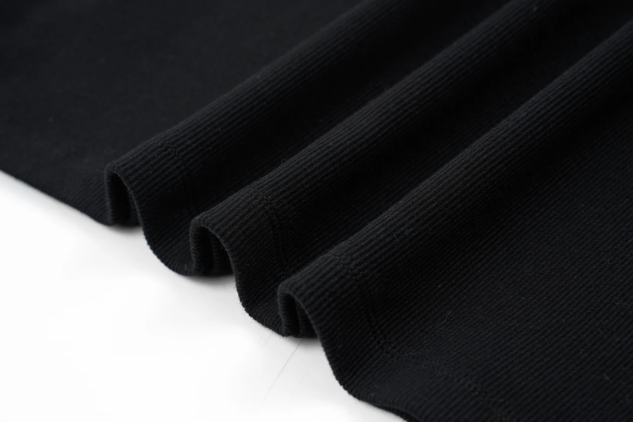 LOEWE Black Ribbed Anagram Long Sleeve Top product photo from LabelPicks