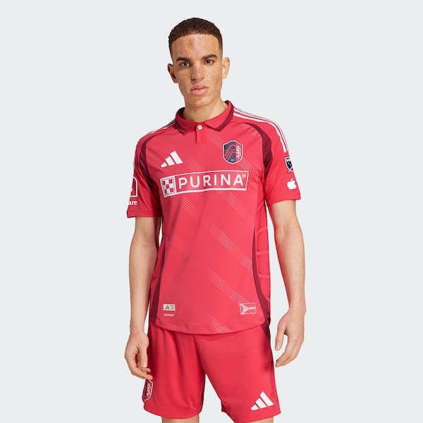 St. Louis City SC adidas 2025 Forever CITY Red Authentic Jersey - Red