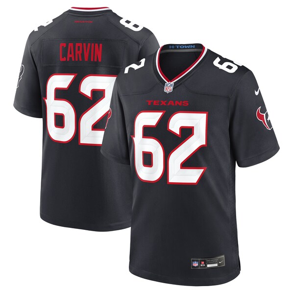Jerome Carvin Houston Texans Nike Team Game Jersey -  Navy