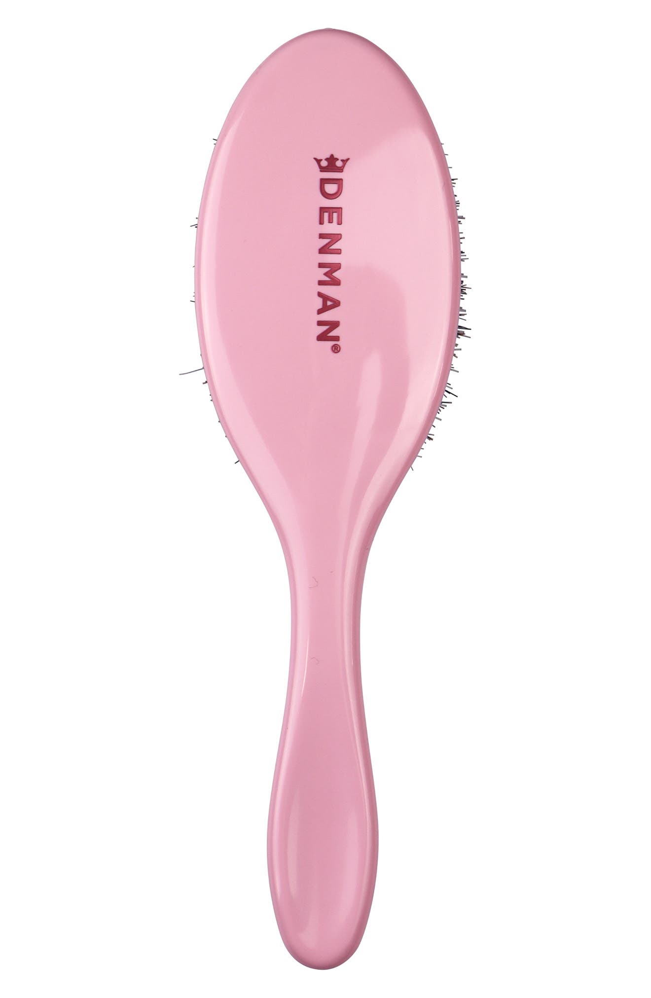 DENMAN D81M Medium Style & Shine Nylon & Natural Boar Bristle Finishing Brush
