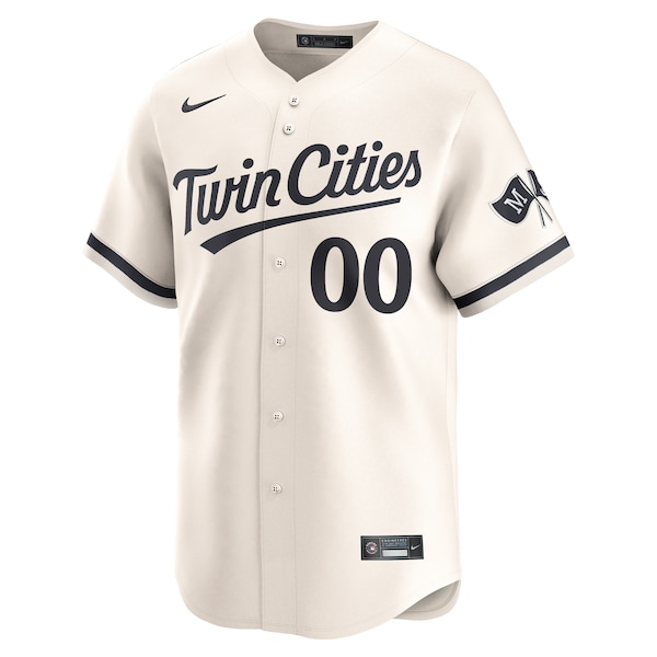 Minnesota Twins Nike  Alternate Limited Custom Jersey – Cream