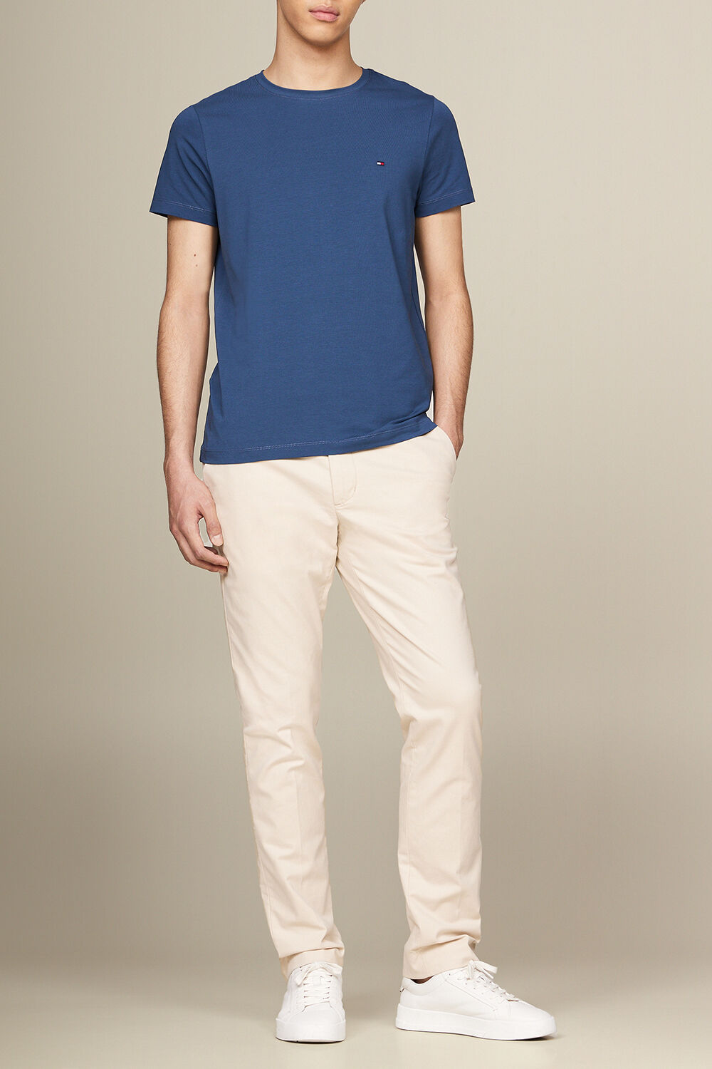 TOMMY HILFIGER חולצת טי אקסטרה סלים פיט