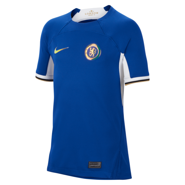 Moisés Caicedo Chelsea Nike Youth 2023/24 Home Stadium Replica Player Jersey - Blue