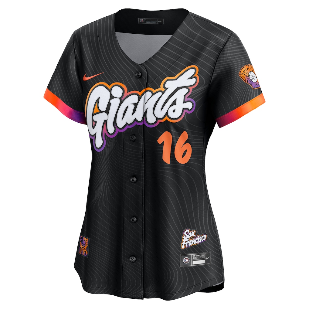 Rafael Devers San Francisco Giants Nike Women's 2025 City Connect Limited Player Jersey - Black