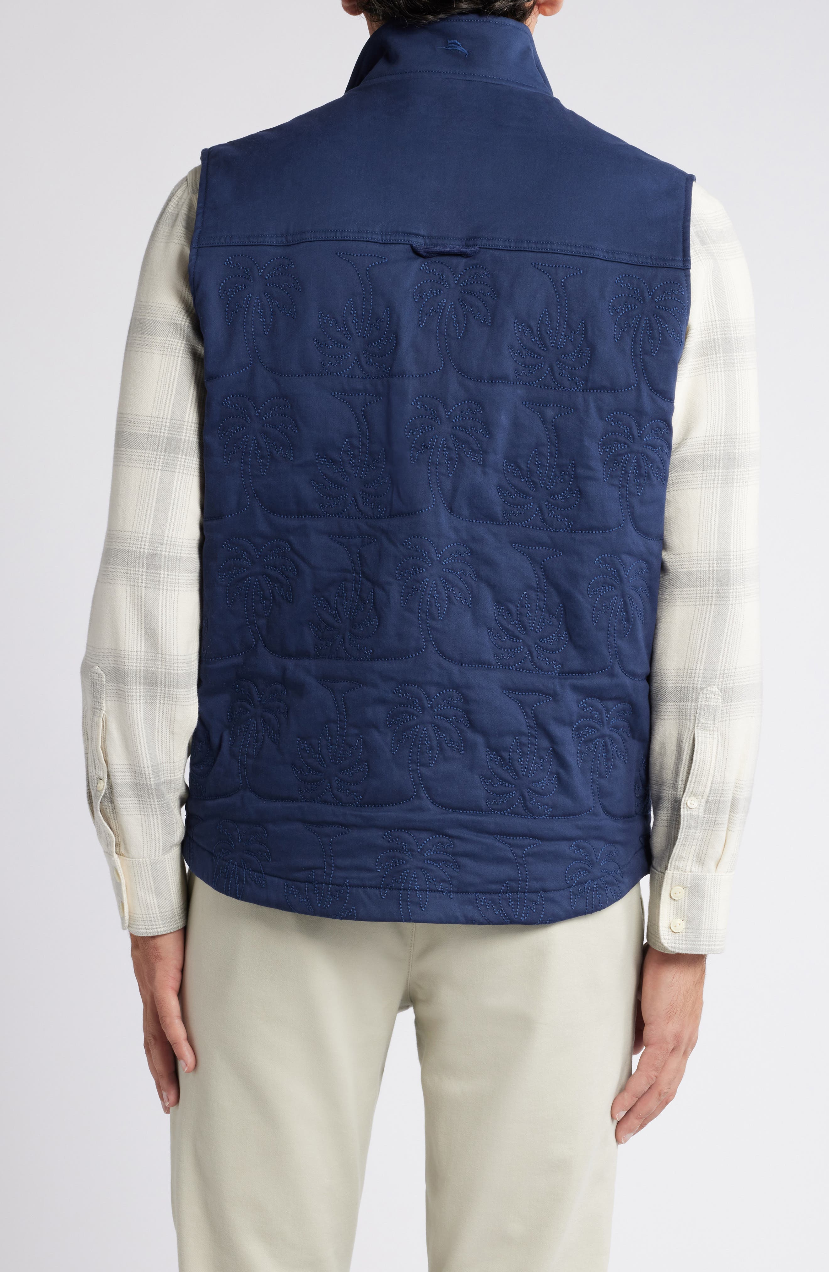 Tommy Bahama Palisades Palm Quilted Vest