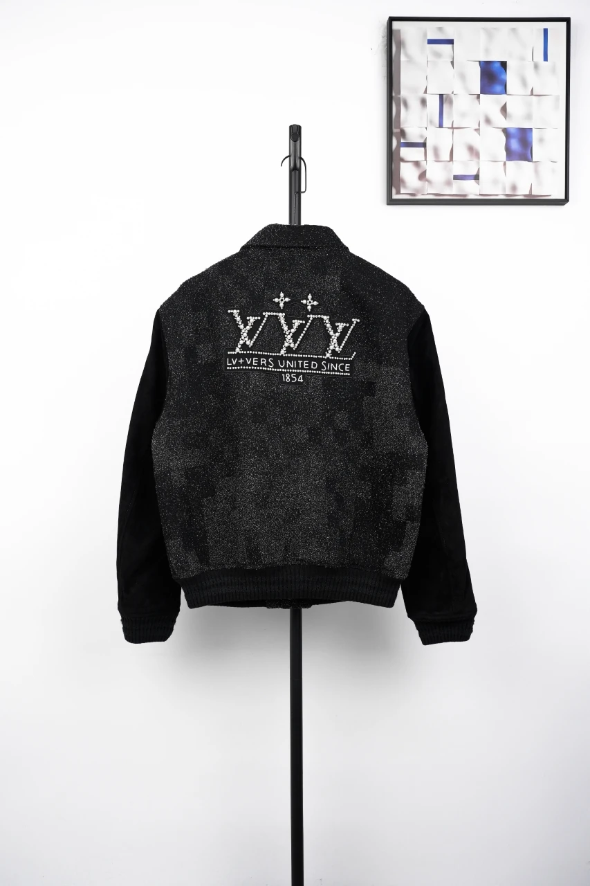 Louis Vuitton Black Pearl Check Jacket product photo from LabelPicks