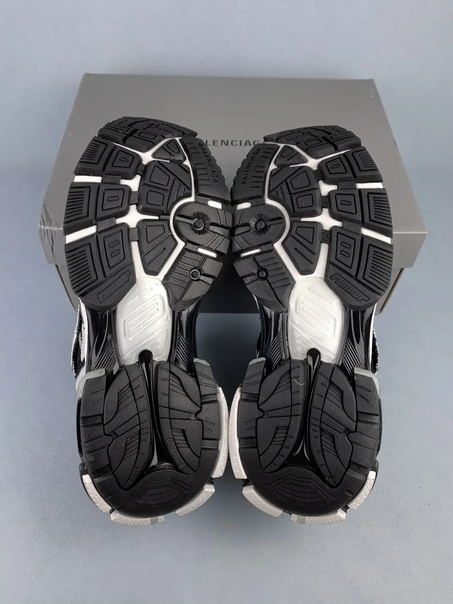 Balenciaga Runner Sneaker in White/Black product photo from LabelPicks