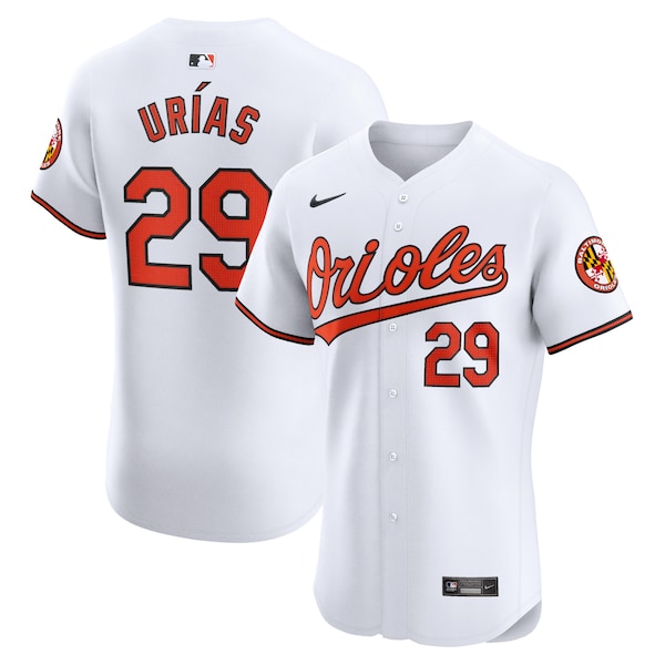 Ramon Urias Baltimore Orioles Nike Home Elite Player Jersey - White
