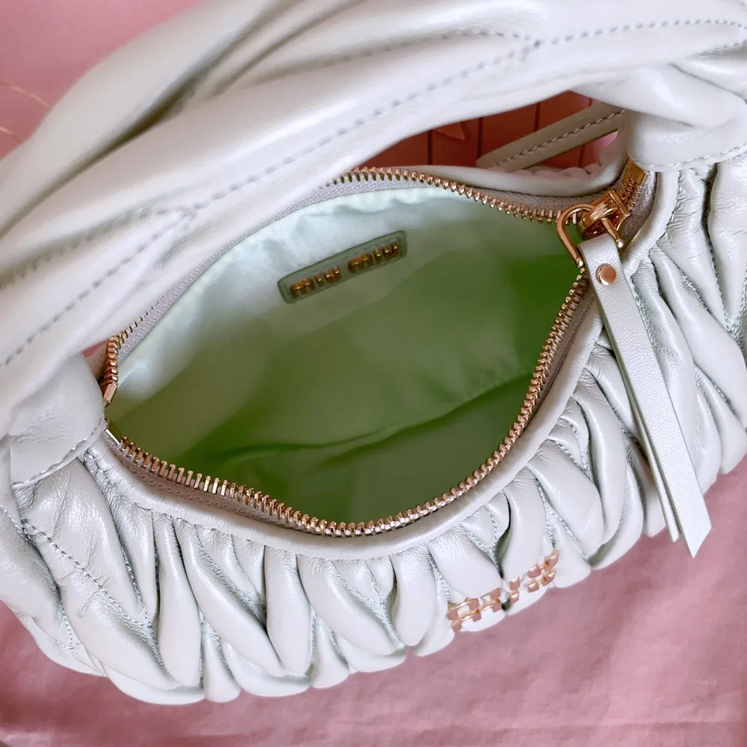 Miu Miu Matelasse Lambskin Shoulder Bag product photo from LabelPicks