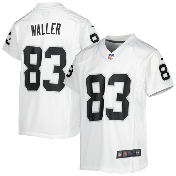 Darren Waller Las Vegas Raiders Nike Youth Game Jersey - White/Black