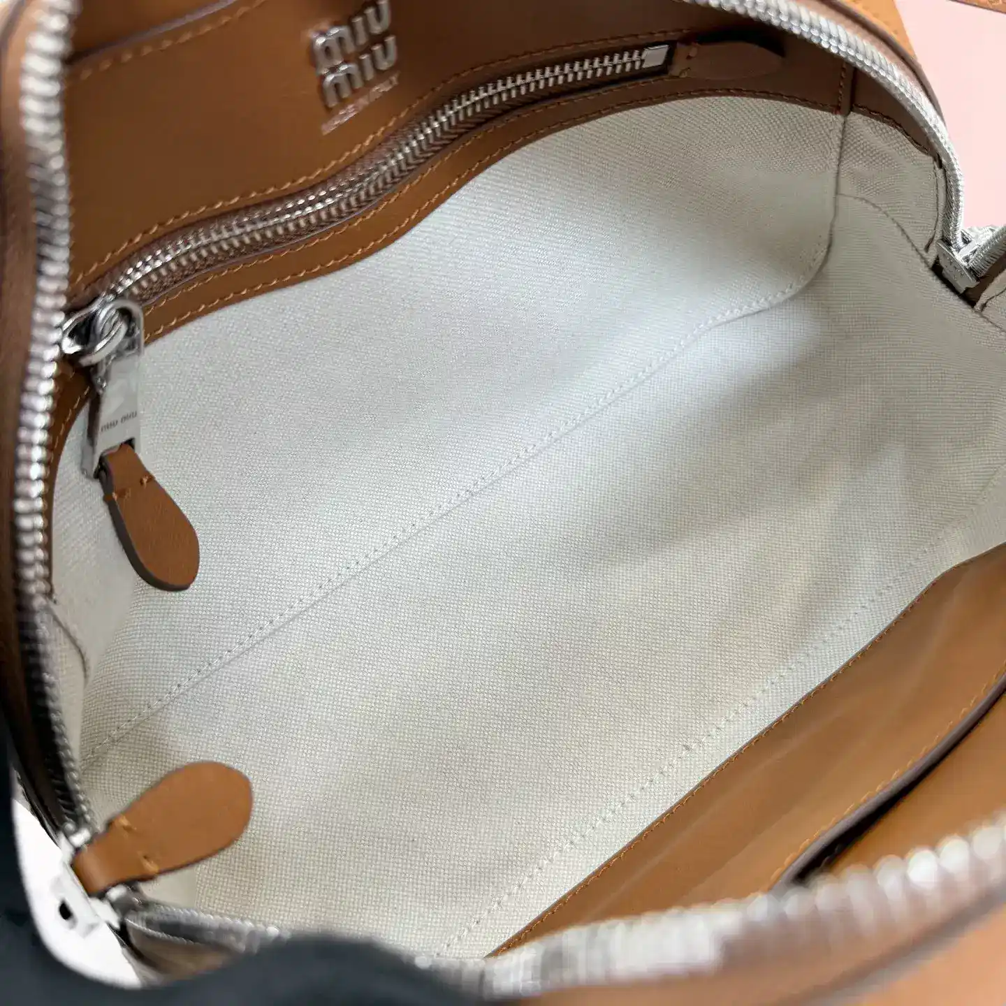 Miu Miu Lambskin Vivant Top Handle Bag product photo from LabelPicks