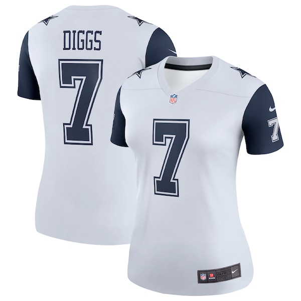 Trevon Diggs Dallas Cowboys Nike Women's Alternate Legend Jersey - White/Navy