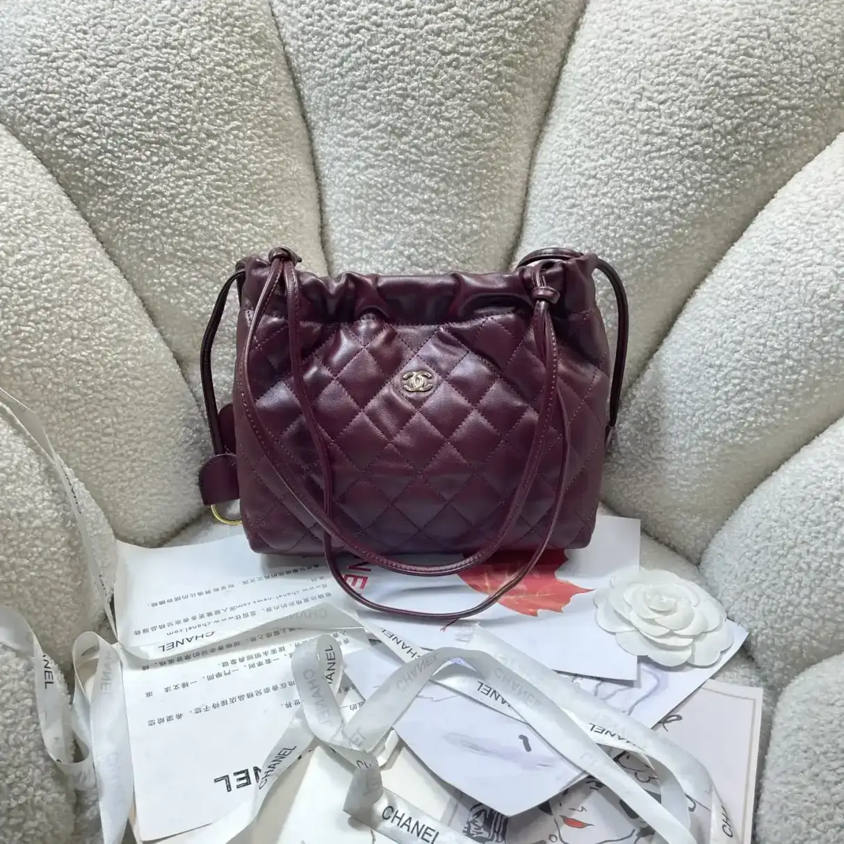 Chanel Quilted Leather Bucket Bag product photo from LabelPicks