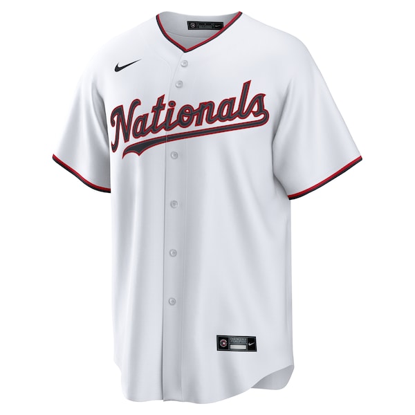 James Wood Washington Nationals Nike Home Replica Jersey - White