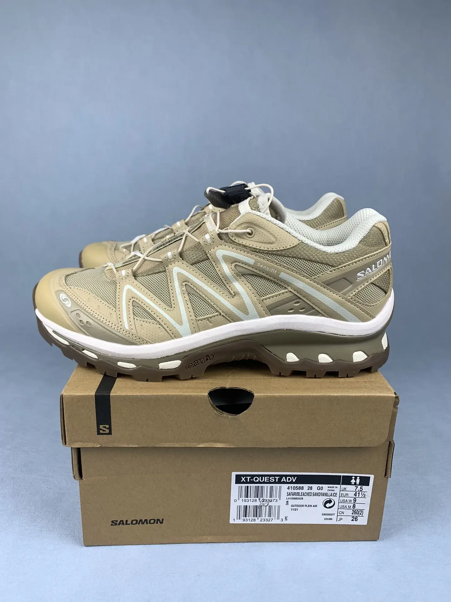 Salomon XT-Quest ADV “Safari Bleached Sand” Shoes product photo from LabelPicks