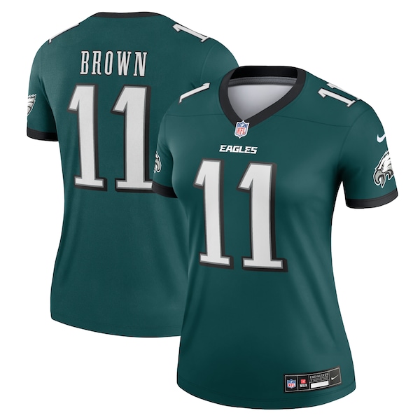 A.J. Brown Philadelphia Eagles Nike Women's Legend Jersey - Midnight Green