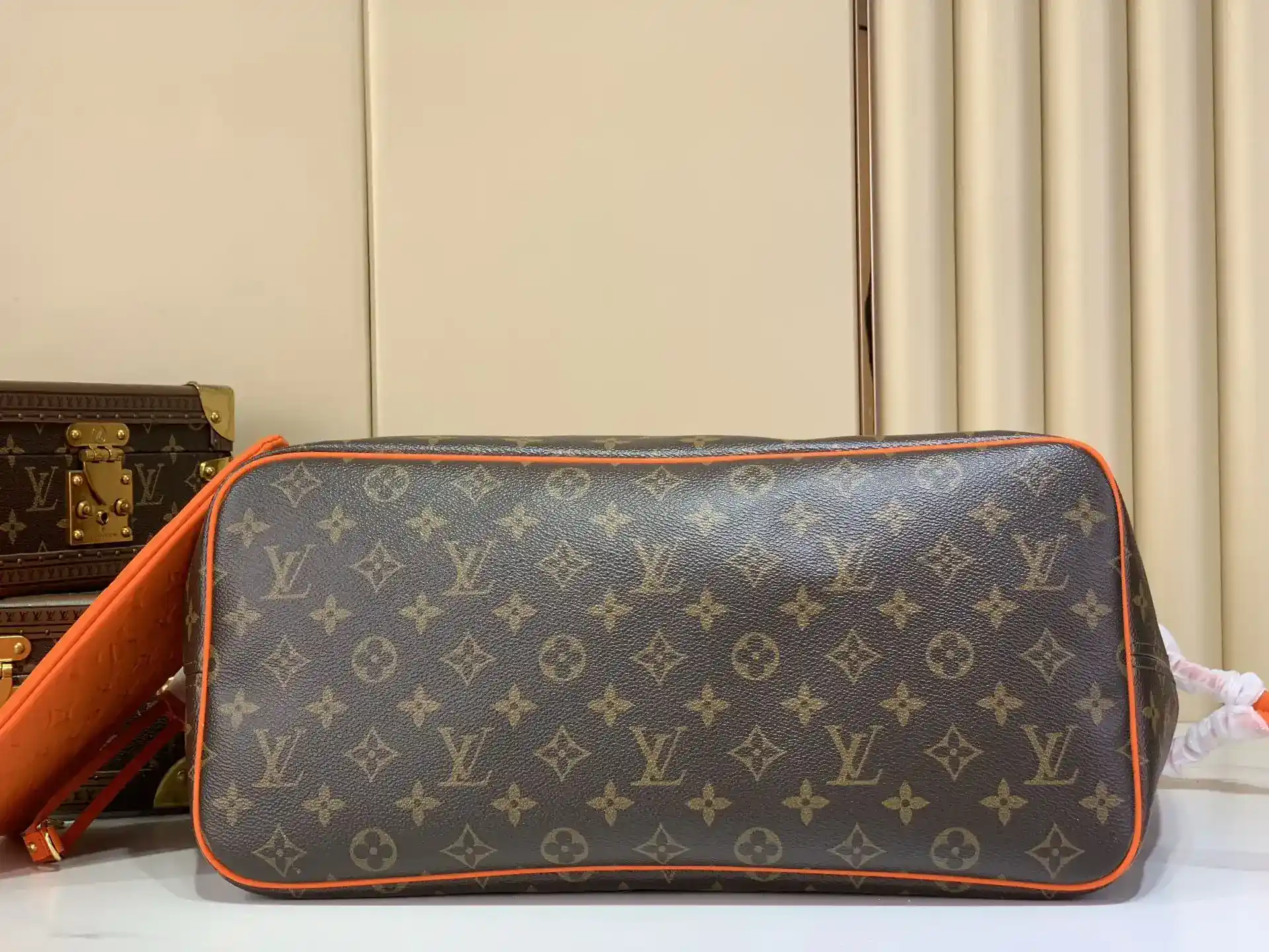 Louis Vuitton Neverfull Gold Monogram Canvas Tote Bag product photo from LabelPicks