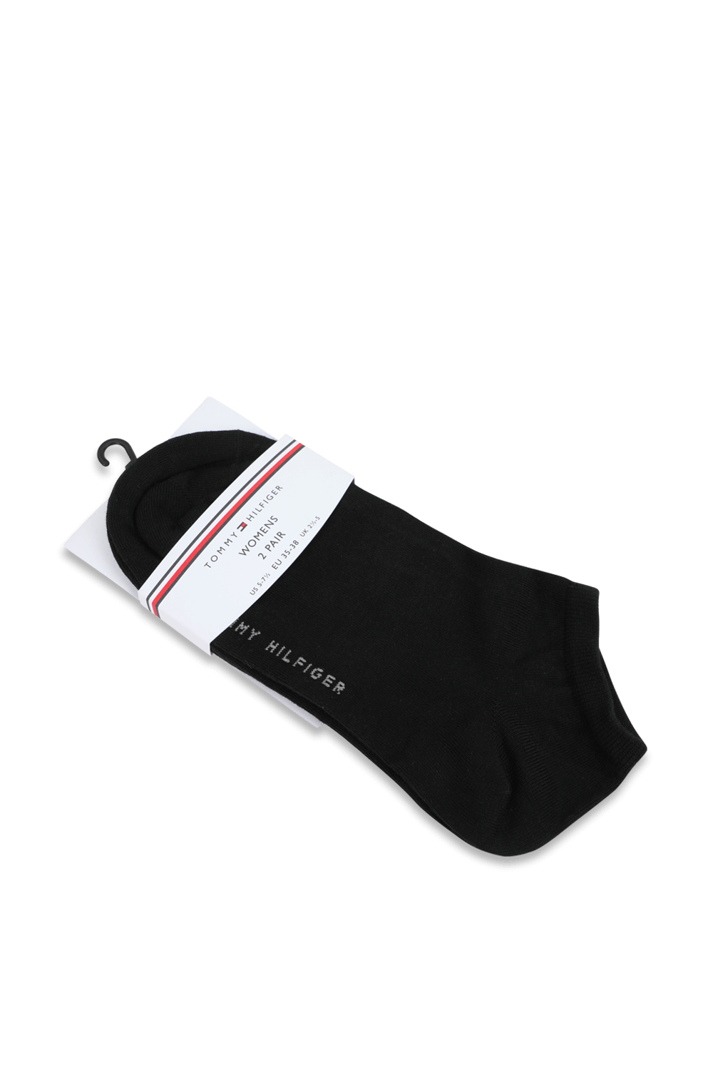 TOMMY HILFIGER מארז שני זוגות גרבי קרסול בגוון שחור