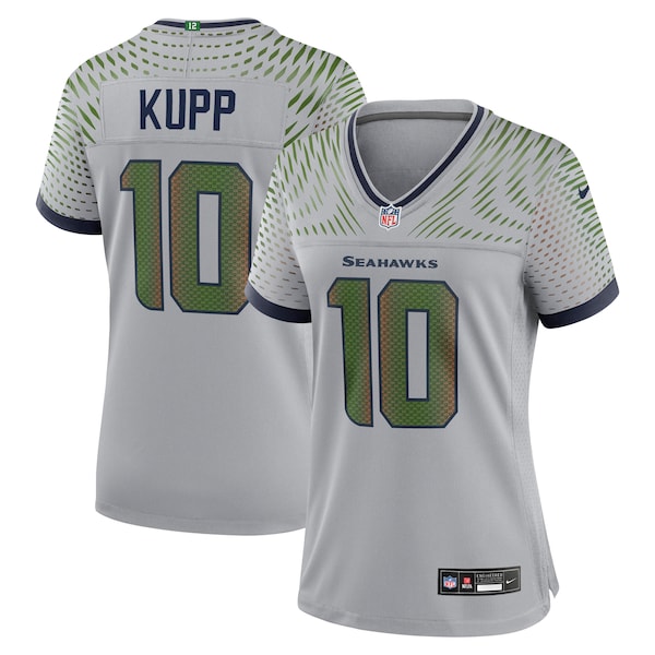 Cooper Kupp Seattle Seahawks Nike Women's 2025 Rivalries Collection Game Jersey - Wolf Gray