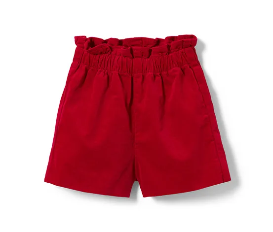 Kleinkinder-Samtshorts
