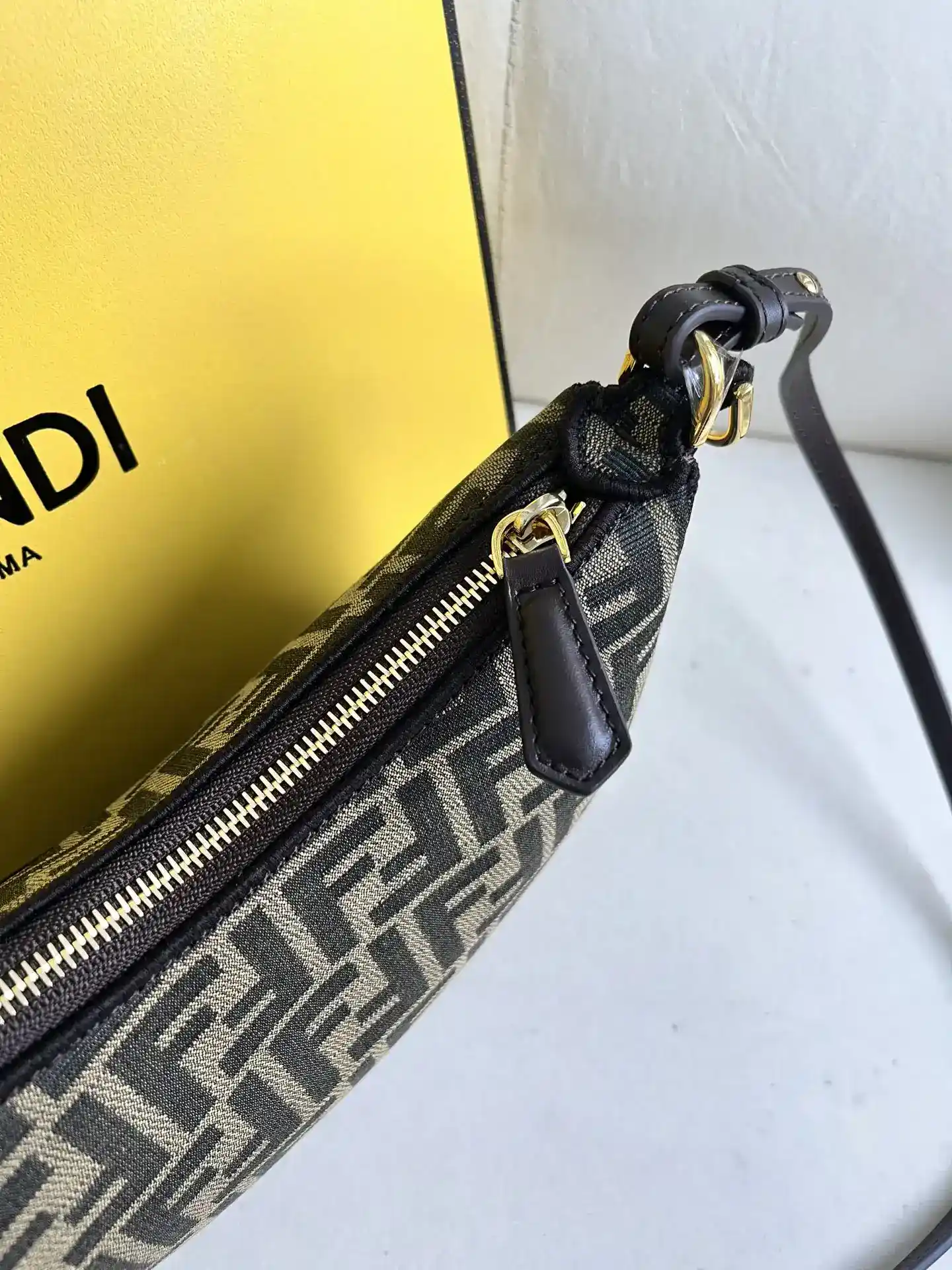 Fendi Monogram Canvas Hobo Bag product photo from LabelPicks