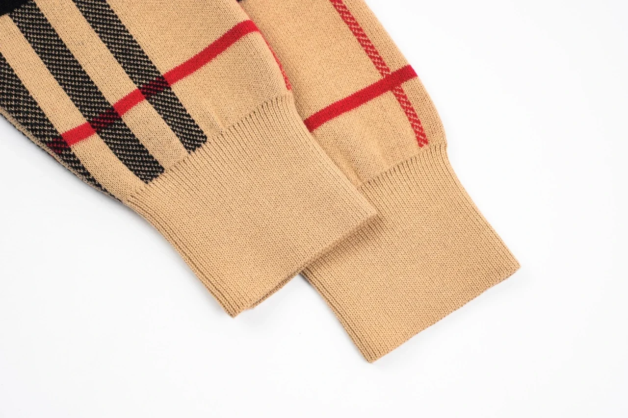 Burberry Beige Check Equestrian Knight Reversible Hooded Jacket product photo from LabelPicks