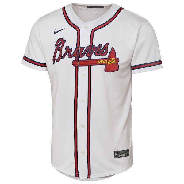 Atlanta Braves Nike Youth Home Replica Jersey - White