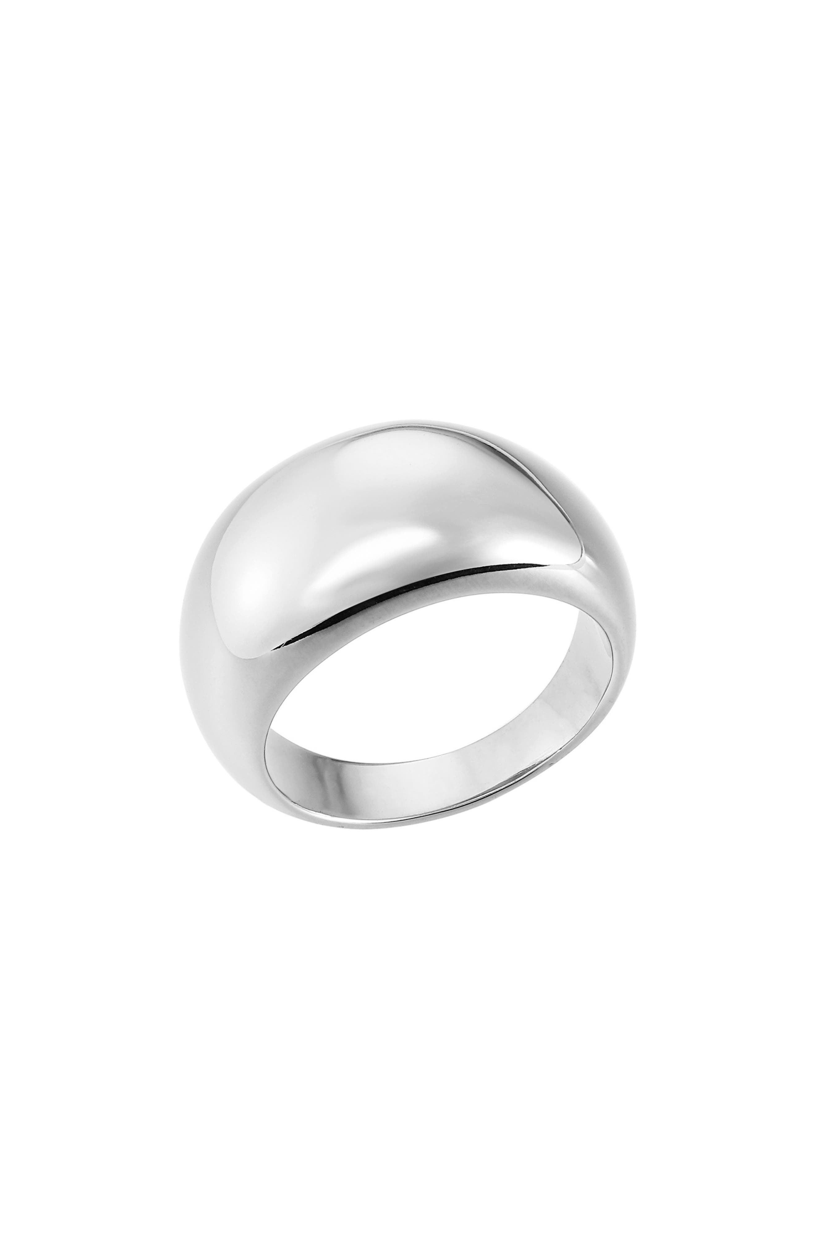 Adornia Water Resistant 14K Gold Plated Dome Ring