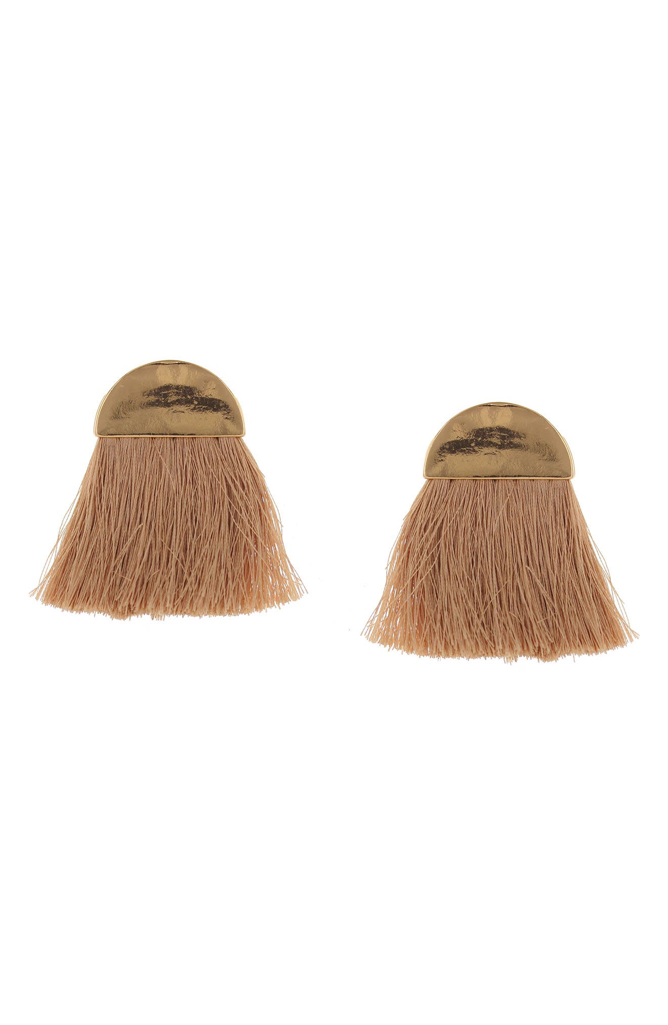 OLIVIA WELLES Sabina Thread Stud Earrings