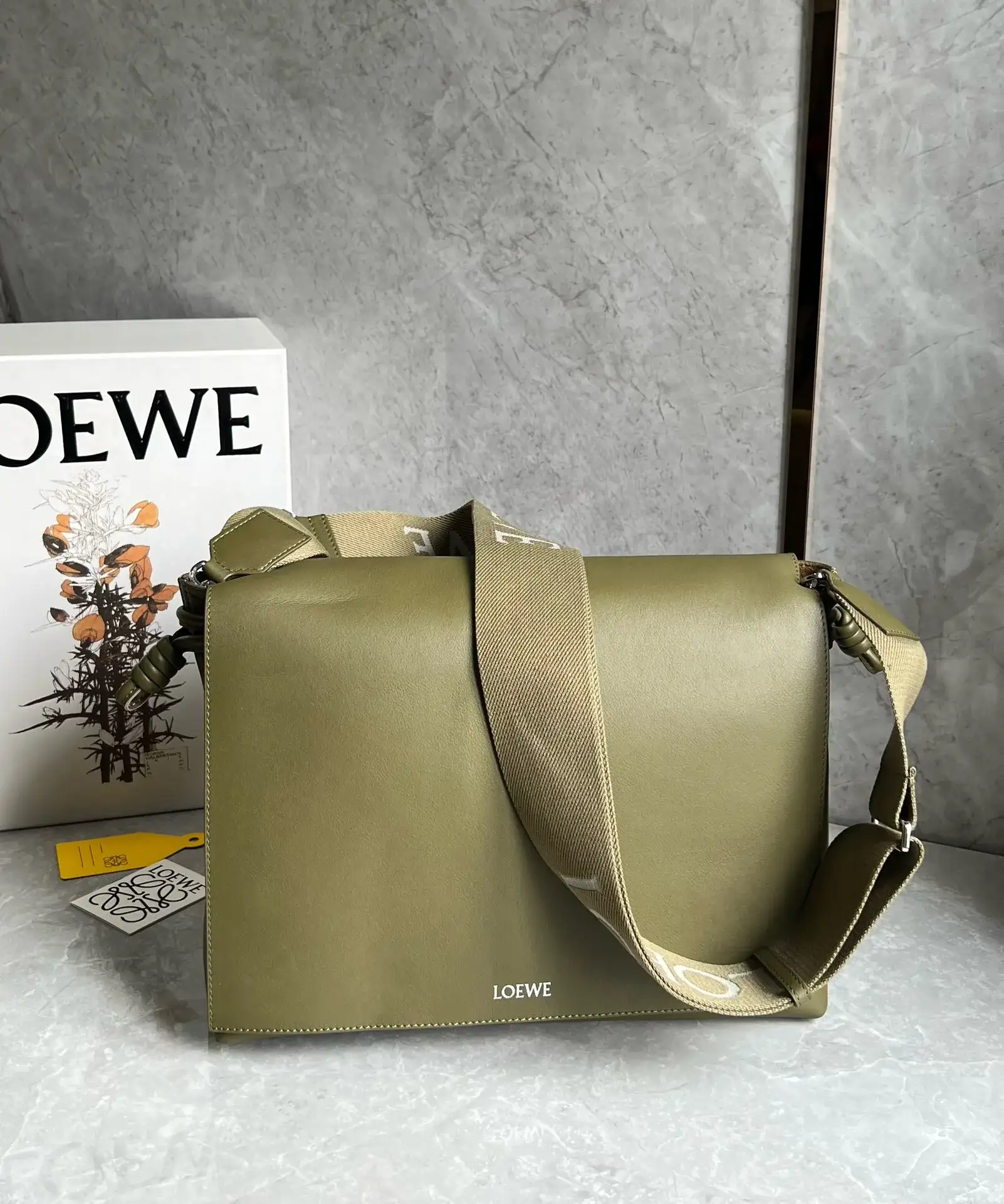 Loewe Flamenco Calfskin Crossbody Bag product photo from LabelPicks