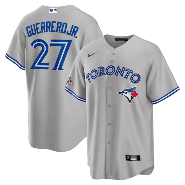 Vladimir Guerrero Jr. Toronto Blue Jays Nike 2025 MLB All-Star Game Road Replica Player Jersey - Gray